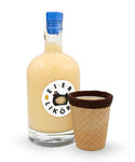 0,2l Flasche Eierlikör mit Maxi-Waffelbecher für 120ml Eierlikörgenuss · Das Eierlikörz Genuss-Bundle